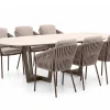 SUNS Nappa/Palermo 240 cm Gartenmöbel-Set 7-teilig