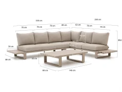 SUNS Nardo Ecklounge-Set 3-teilig