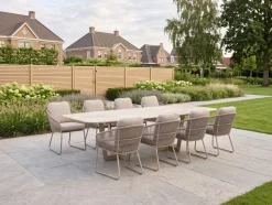 SUNS Noli/Palermo 280cm dining tuinset 9-delig