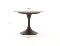 SUNS Nova Low Bartisch ø 130 cm (h: 95 cm)