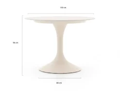 SUNS Nova Low Bartisch ø 130 cm (h: 95 cm)