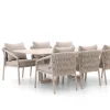 SUNS Sato/Palermo 240 cm Gartenmöbel-Set 7-teilig