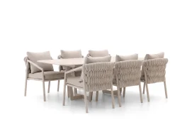 SUNS Sato/Palermo 240 cm Gartenmöbel-Set 7-teilig