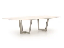 SUNS Sato/Palermo 280 cm Low Dining Gartenmöbel-Set 9-teilig