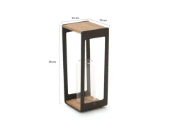 SUNS Zara M Laterne 22x19x50 cm
