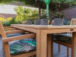 Sunyard Buxton Gartentisch 220x90 cm