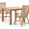 Sunyard Corby/Buxton 90 cm Gartenmöbel-Set 3-teilig verstellbar