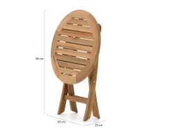 Sunyard Corby/Preston ø 65 cm Balkon-Set 4-teilig verstellbar