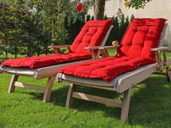 Sunyard Derby Gartenliege mit Rad