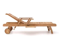Sunyard Derby Gartenliege mit Rad