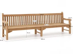 Sunyard Edinburgh Gartenbank 300 cm