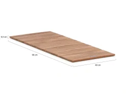 Sunyard Epping Tablett Armlehne 90x40 cm