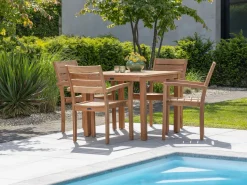 Sunyard Liverpool Gartentisch 90x90cm