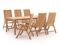 Sunyard Oxford/Liverpool 210 cm Gartenmöbel-Set 7-teilig verstelbar