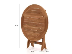 Sunyard Preston Klapptisch ø 80cm (h:75cm)