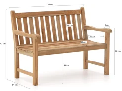 Sunyard Wales Gartenbank 120 cm