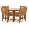 Sunyard Wales/Liverpool 90 cm Gartenmöbel-Set 5-teilig