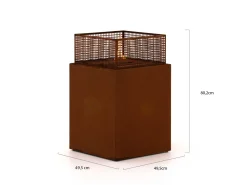 Tenderflame Agni 50 Kamin 49,5x49,5x80,2 cm