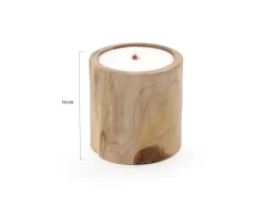 Tierra Outdoor Kerze Rund hoch ø 19 cm