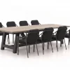 Tierra Outdoor Liv/Bresimo 330 cm Gartenmöbel-Set 9-teilig stapelbar