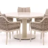 Tierra Outdoor Liv/Elegante 219cm dining tuinset 7-delig stapelbaar