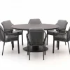 Tierra Outdoor Liv/La Fonte ø 150 cm Gartenmöbel-Set 7-teilig