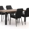 Tierra Outdoor Liv/ROUGH-S 160 cm Gartenmöbel-Set 5-teilig stapelbar