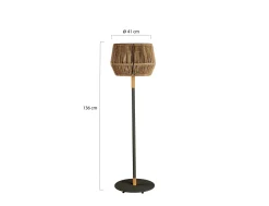 Tierra Outdoor Lumi Medium Solar-Stehlampe ø 41 cm (h: 136 cm)