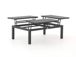 Tierra Outdoor Musone/Flip-Up Sessel-Sofa Lounge-Set 4-teilig 4-Sitzer verstellbar