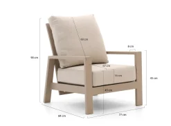 Tierra Outdoor Musone Gartensessel verstellbar