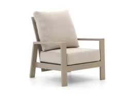 Tierra Outdoor Musone Sessel-Sofa Lounge-Set 4-teilig 5-Sitzer verstellbar