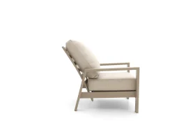 Tierra Outdoor Musone Sessel-Sofa Lounge-Set 4-teilig 5-Sitzer verstellbar