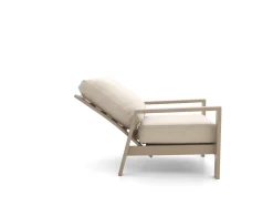 Tierra Outdoor Musone Sessel-Sofa Lounge-Set 4-teilig 5-Sitzer verstellbar