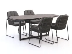 Tierra Outdoor Rivera 180 cm Gartenmöbel-Set 5-teilig