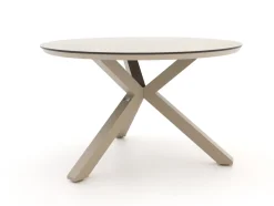 Tierra Outdoor Rivera/Orbital ø 120 cm Gartenmöbel-Set 5-teilig