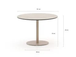 Tierra Outdoor Solea Loungetisch-Set 2-teilig