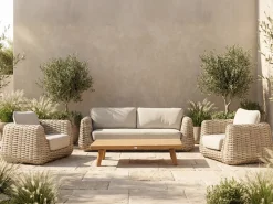Tierra Outdoor Wakkanda Gartensofa 3-Sitzer 236 cm