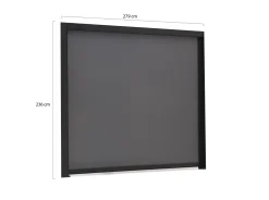 Windschutz 300 cm für Cedrino Pergola 300/400/600x300x255 cm