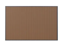 WPC-Wand 360 cm für Cedrino Pergola 400/530x360x255 cm