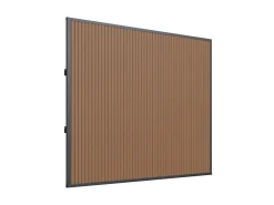 WPC-Wand 300 cm für Cedrino Pergola 300/400/600x300x255 cm