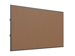 WPC-Wand 400 cm für Cedrino Pergola 400x300/400x360x255 cm