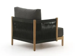 Zavelli Convivia Sessel-Sofa Lounge-Set 4-teilig 4-Sitzer