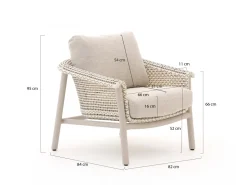 Zavelli Cuore Low Dining Gartenstuhl
