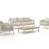 Zavelli Cuore Sessel-Sofa Lounge-Set 4-teilig 5-Sitzer