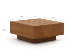 Zavelli Sogna Loungetisch 74x74x35 cm